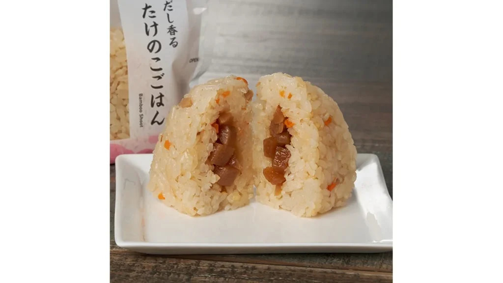 たけのこごはんおむすび