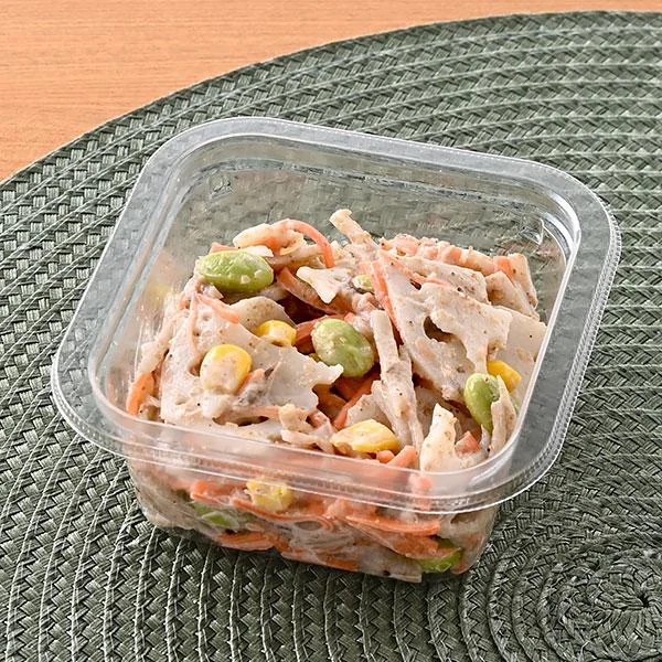 食物繊維3.1g根菜枝豆コーンごまマヨサラダ