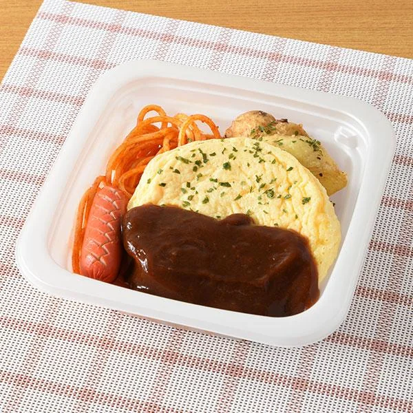 【ファミマ新作】デミグラスソースのふんわりオムレツのカロリーと口コミ！販売期間はいつまで？