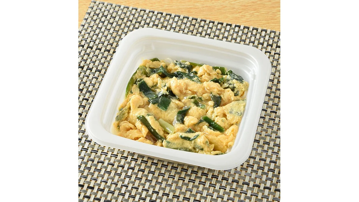 ニラ玉子炒め（ビーフン入り）