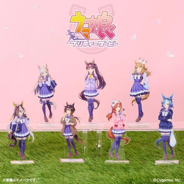 【ファミマ新作】ウマ娘 プリティーダービー アクリルスタンドのカロリーと口コミ！販売期間はいつまで？