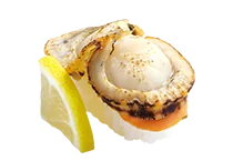 炙り噴火湾産大粒ほたて塩レモン