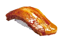 大判豚角煮握りからし付き