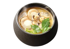たっぷりあさりと帆立のあんかけ茶碗蒸し