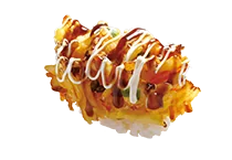 特大5種野菜のかき揚げ握り（お好み風）