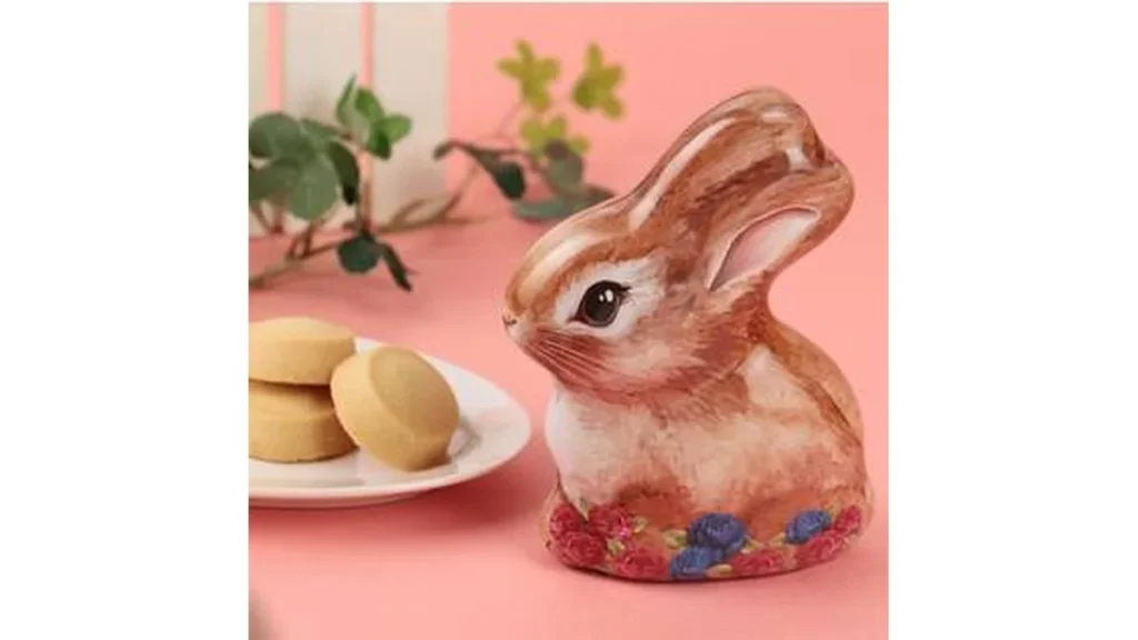 ウサギ缶クッキー入り　1個