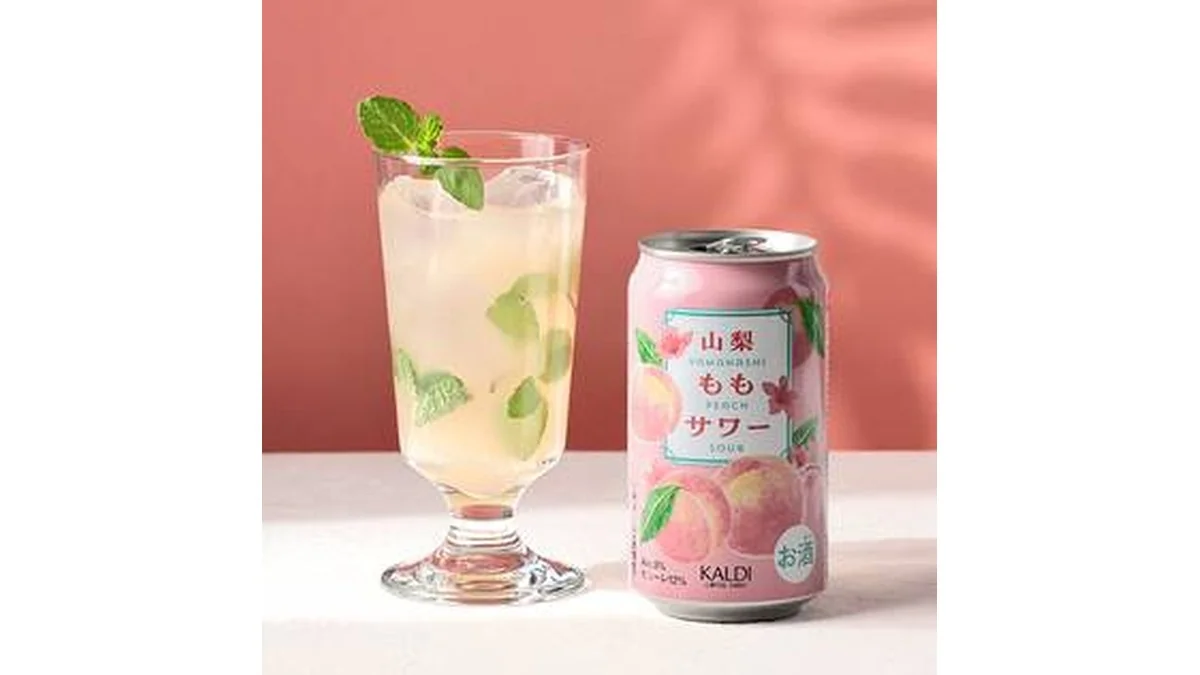 【お酒】山梨ももサワー 350ml