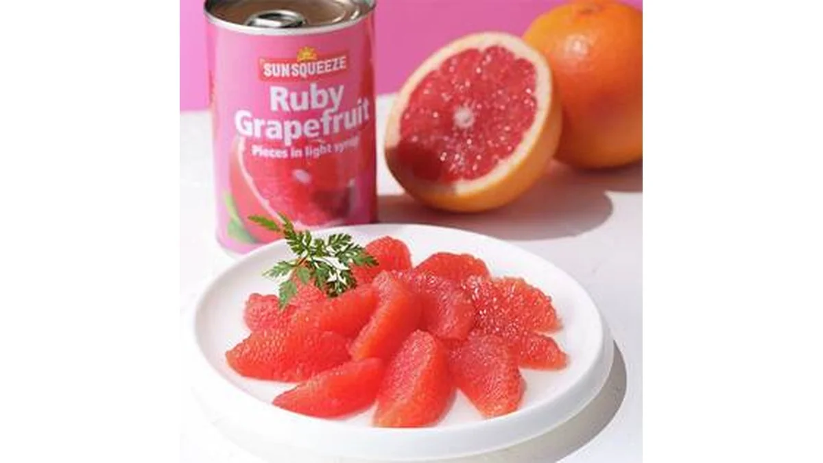 サンスクイーズ　ルビーグレープフルーツ　411g