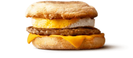 ソーセージエッグマフィン