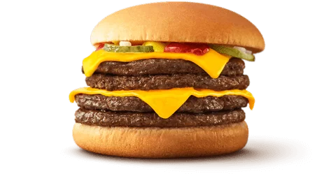 倍ダブルチーズバーガー