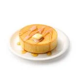 【イートイン・時間限定】シングル ふんわりスフレパンケーキ＜メープルシロップ＞