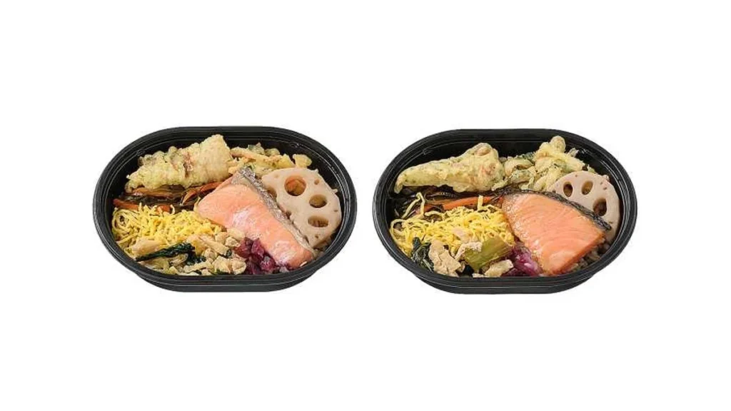 炙り焼き銀鮭とだしごはん（もち麦）