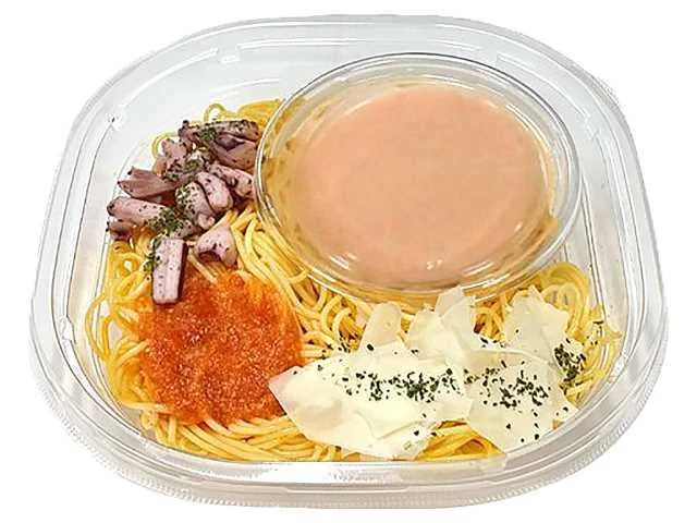 冷製パスタ　明太クリーム
