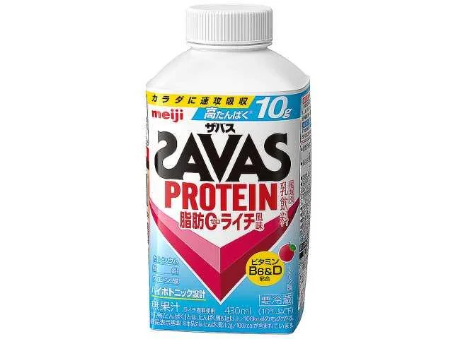 ザバスプロテイン脂肪0 ライチ風味 430ml