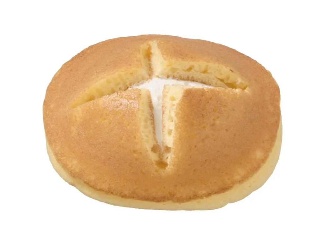 北海道牛乳のたっぷりホイップパンケーキ１個入