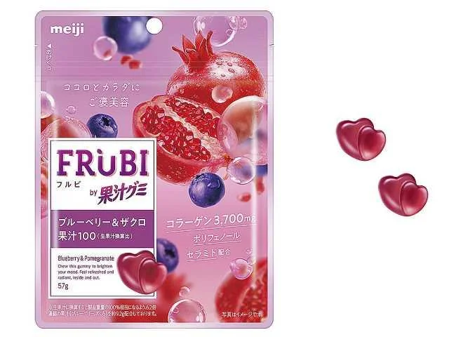 明治　ＦＲＵＢＩ　ブルーベリー＆ざくろ