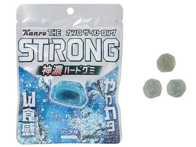 カンロ　ザ・ストロンググミ　神濃ソーダ味