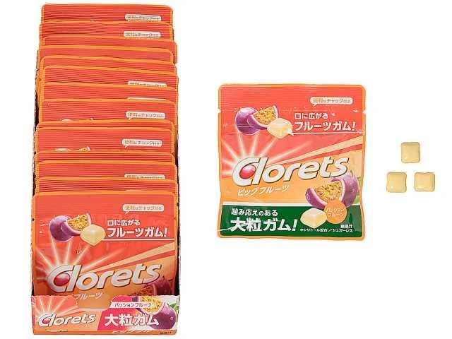 モンデリーズクロレッツビッグフルーツパッションフルーツパウチ