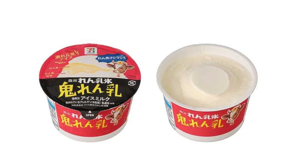 ７プレミアム　森永れん乳氷　鬼れん乳