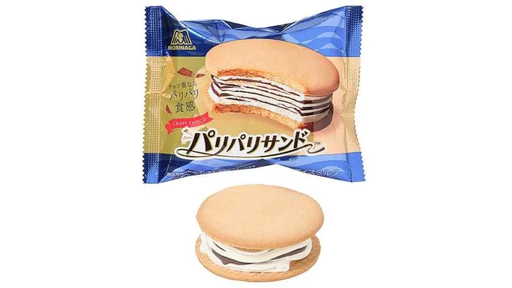 森永製菓　パリパリサンド