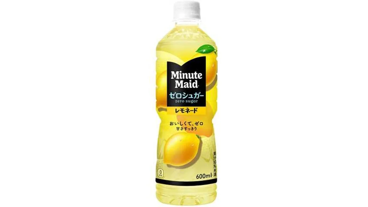 ミニッツメイドゼロシュガーレモネード 600ml