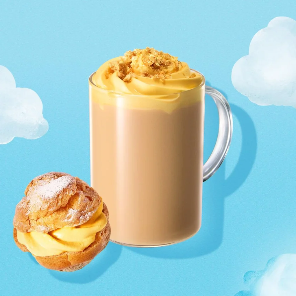 シュークリーム ラテ