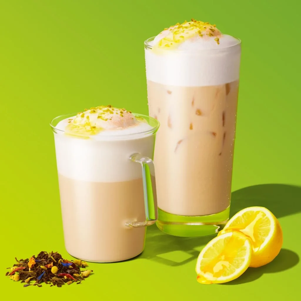 アールグレイ ハニーレモン ムース ティー ラテ