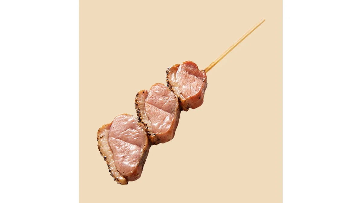 燻製あい鴨ロース串