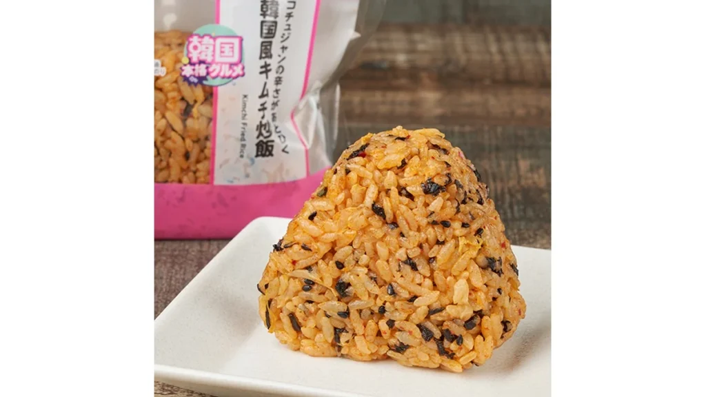 【韓国本格グルメ】韓国風キムチ炒飯おむすび