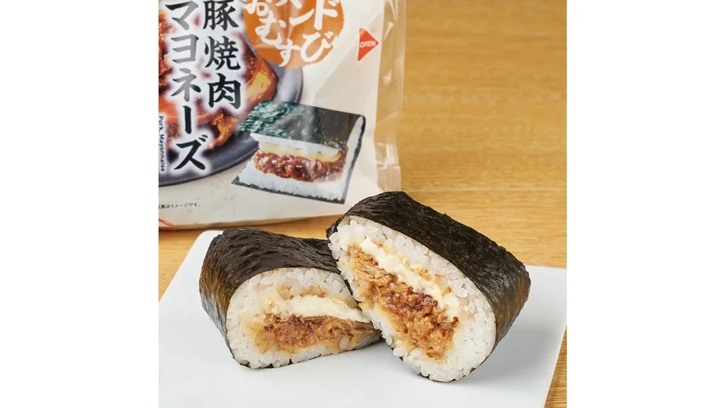 サンドおむすび　豚焼肉マヨネーズ