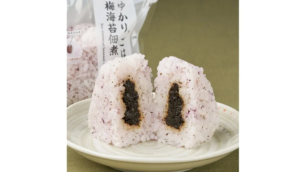ゆかりごはん　梅海苔佃煮おむすび