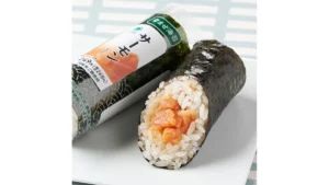 手巻寿司　サーモン（青まぜ）