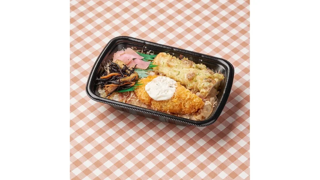 白身フライごはん