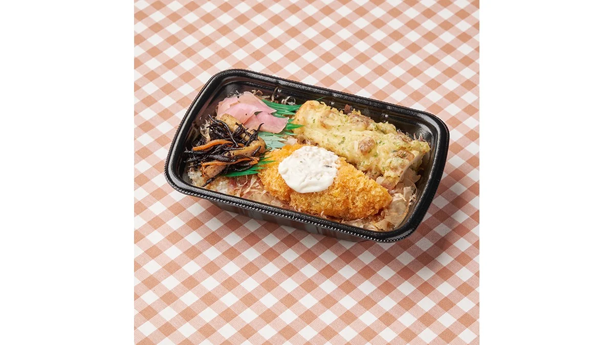 白身フライごはん