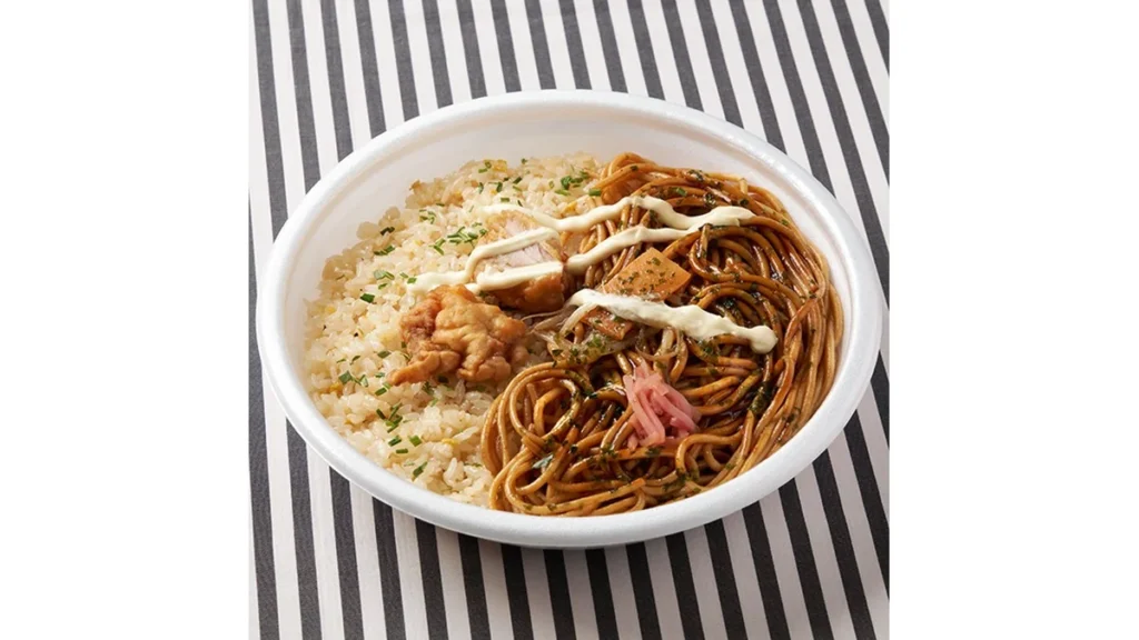 てんこ盛！炒飯&ソース焼きそば