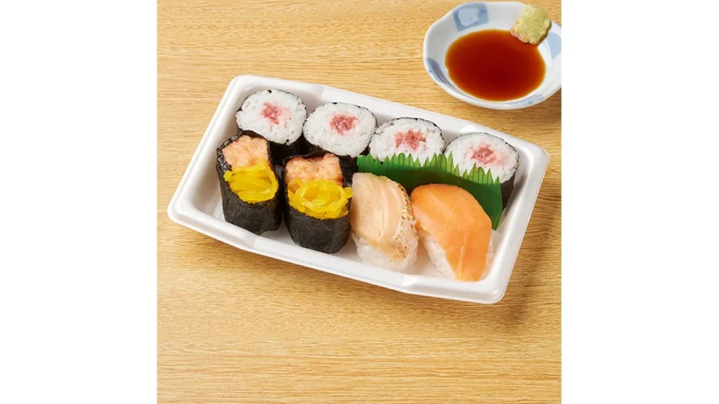 まぐろ&サーモン寿司セット