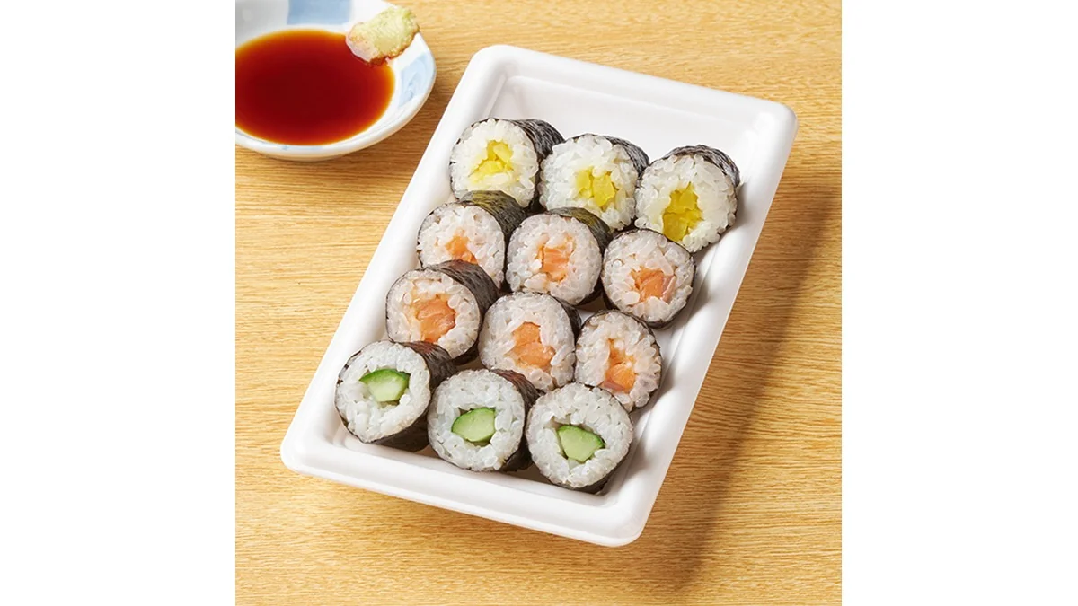 細巻寿司（サーモン・新香・きゅうり）