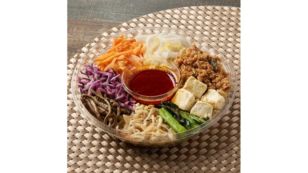 【東京都の一部・神奈川県の一部】8品目のナムルと野菜のビビン麺