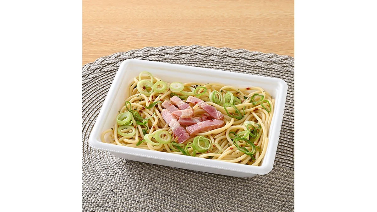 醤油とだしのペペロンチーノ