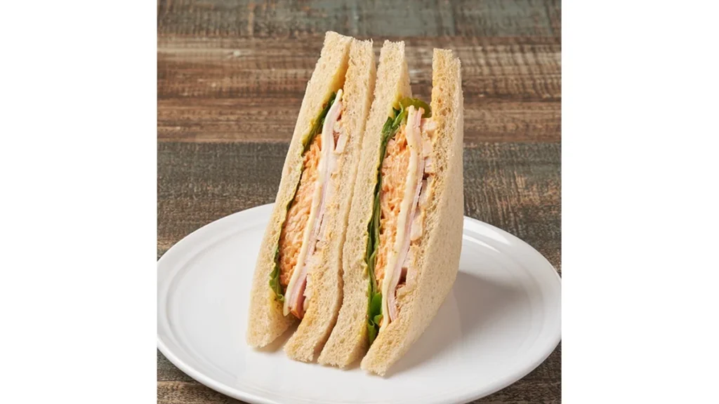 【東北・関東】全粒粉サンド　ローストチキンとハム