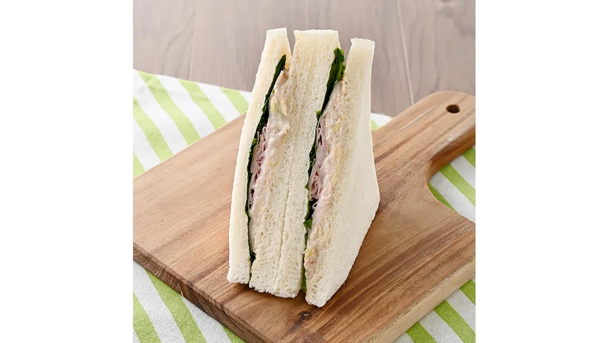 【自慢のハムサンド】サンドリア監修ハムツナキャベツサンド