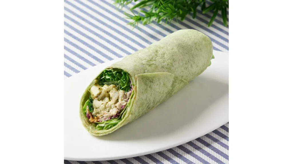 【関東】［ブルーグリーン］植物生まれのソイチキンとバジルのサラダラップ