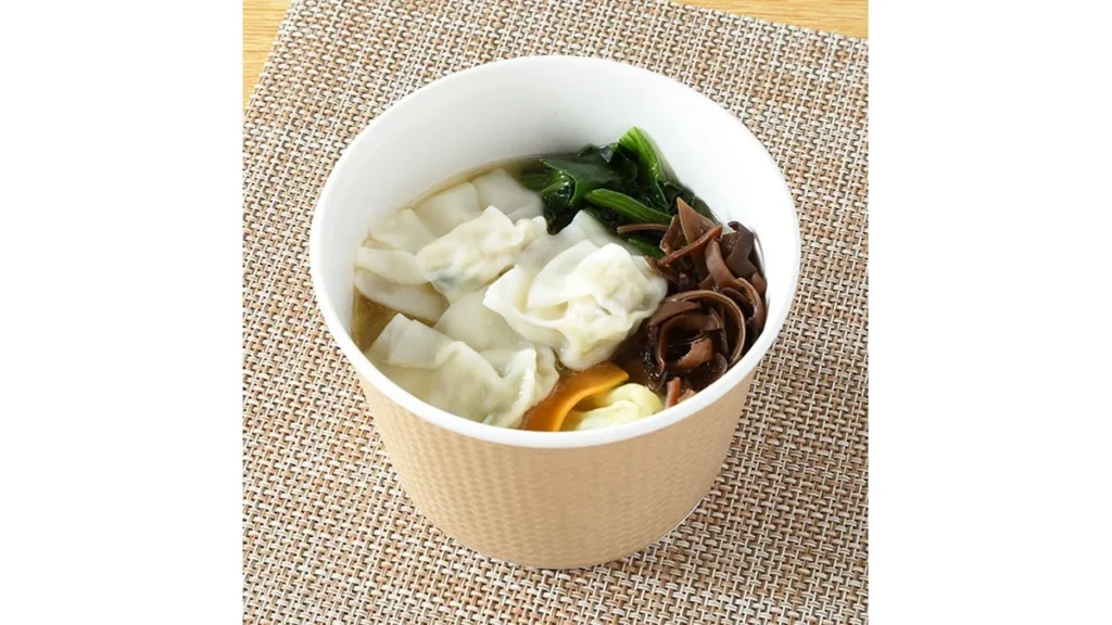 【関東・東海】具だくさんワンタンスープ