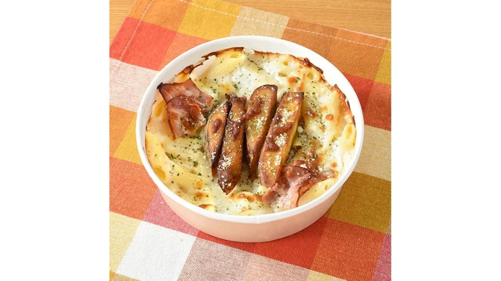 さつまいもとベーコンのクリームグラタン