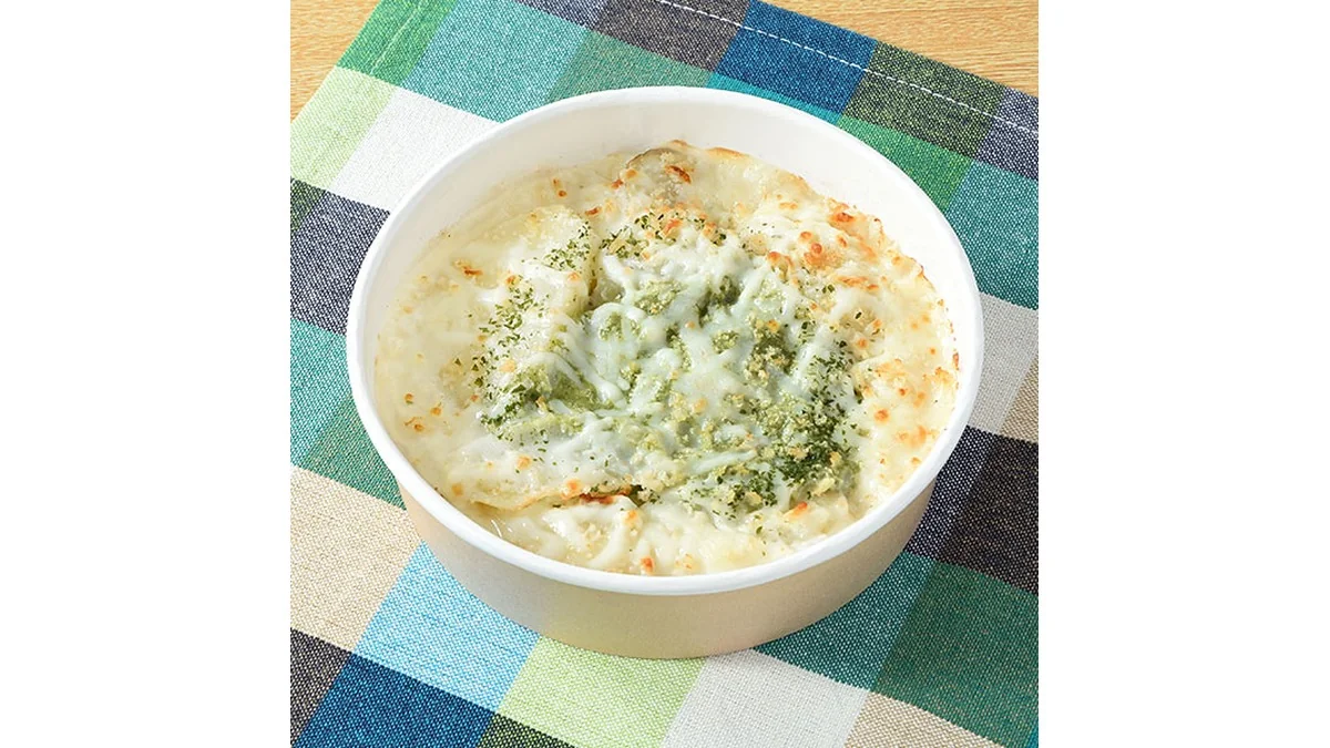 バジルソースのポテトグラタン