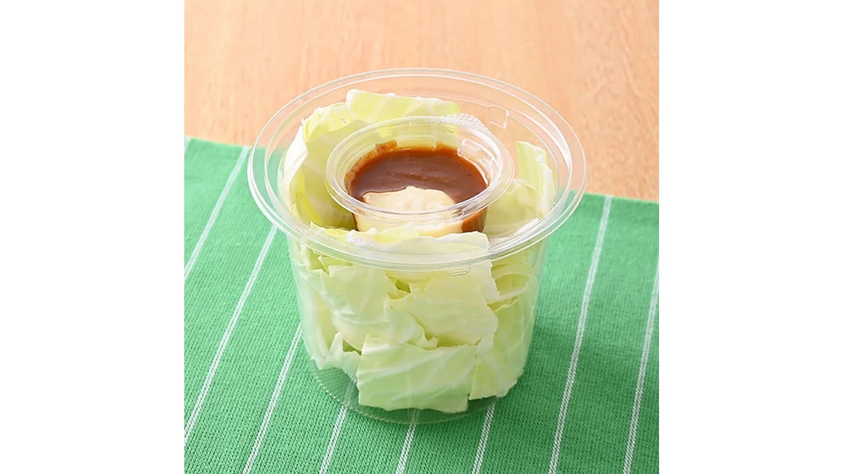 ざく切りキャベツ（ピリ辛味噌だれ&マヨ）