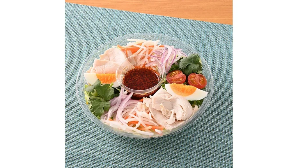 【東京都の一部・神奈川県の一部】国産チキンとパクチーのエスニックサラダ