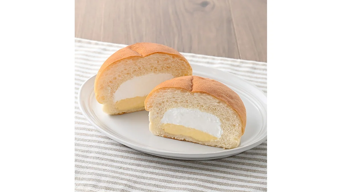 【超も～っちりパン！】も～っちり食感クリームパン