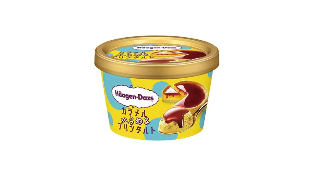 ハーゲンダッツ　カラメルからめるプリンタルト