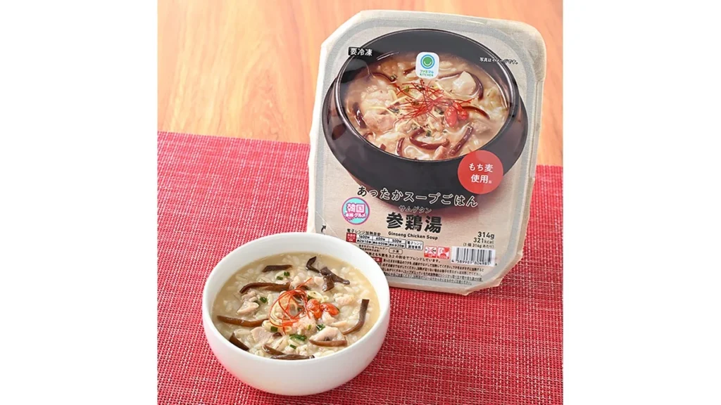 【韓国本格グルメ】あったかスープごはん参鶏湯